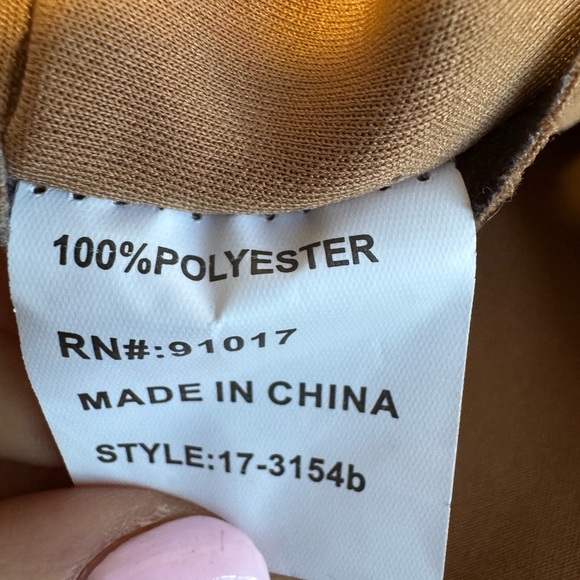 SOLITAIRE Anthropology Faux Suede Lightweight open cardigan M - Picture 7 of 10